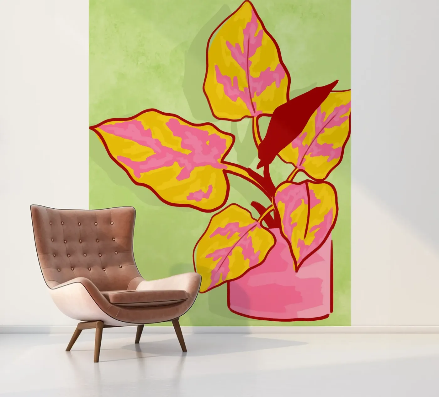 Lentetuin fotobehang van Kintsugi99