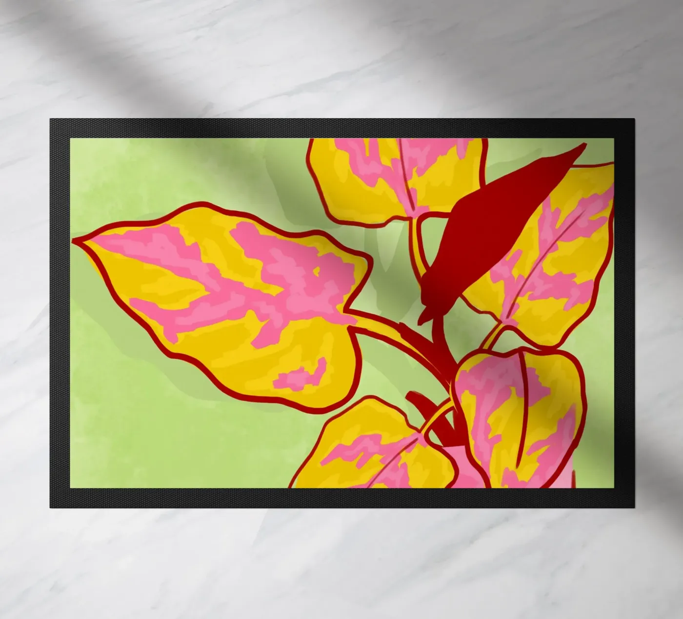 Spring Garden doormat by Kintsugi99