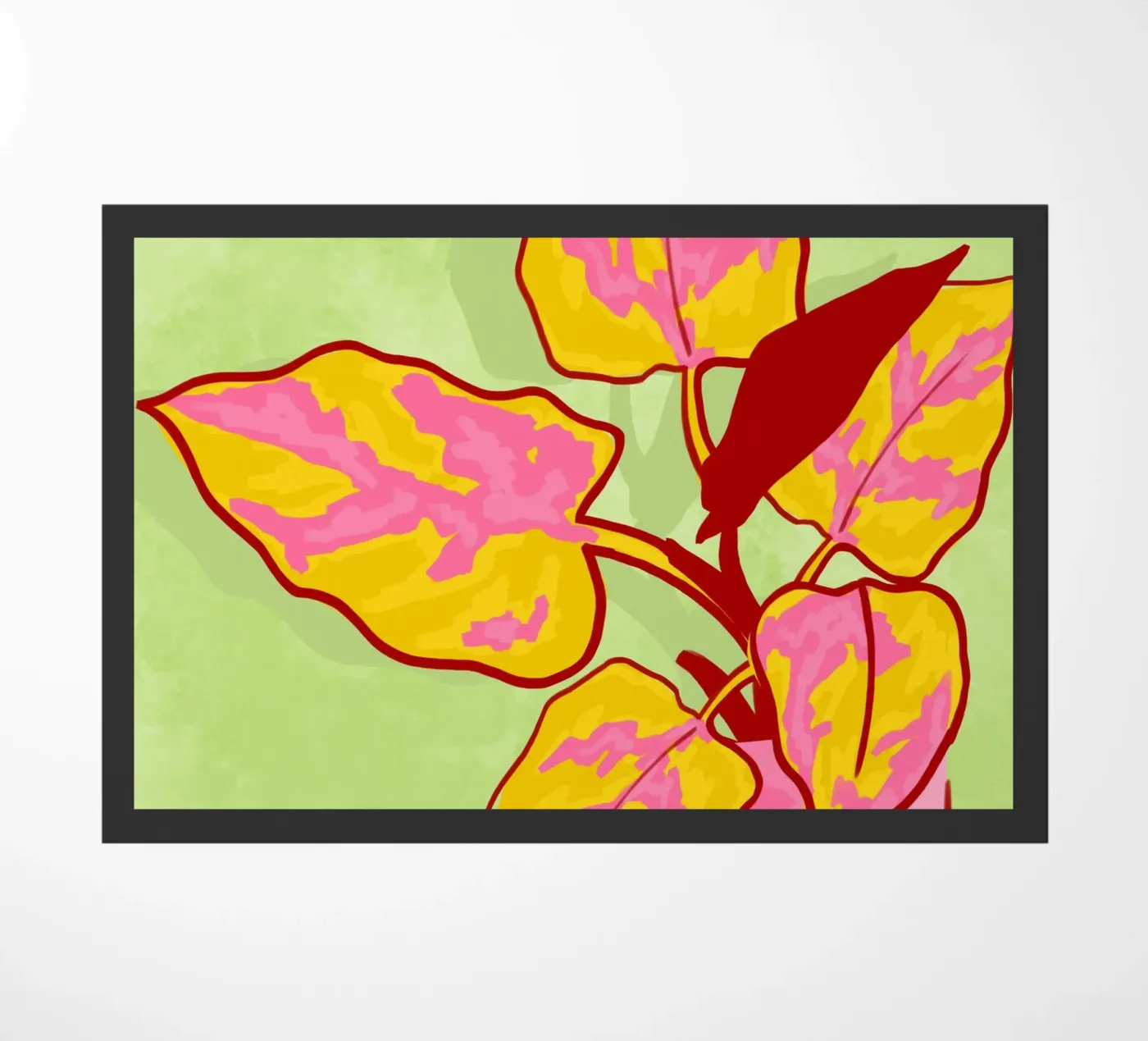 Spring Garden doormat by Kintsugi99