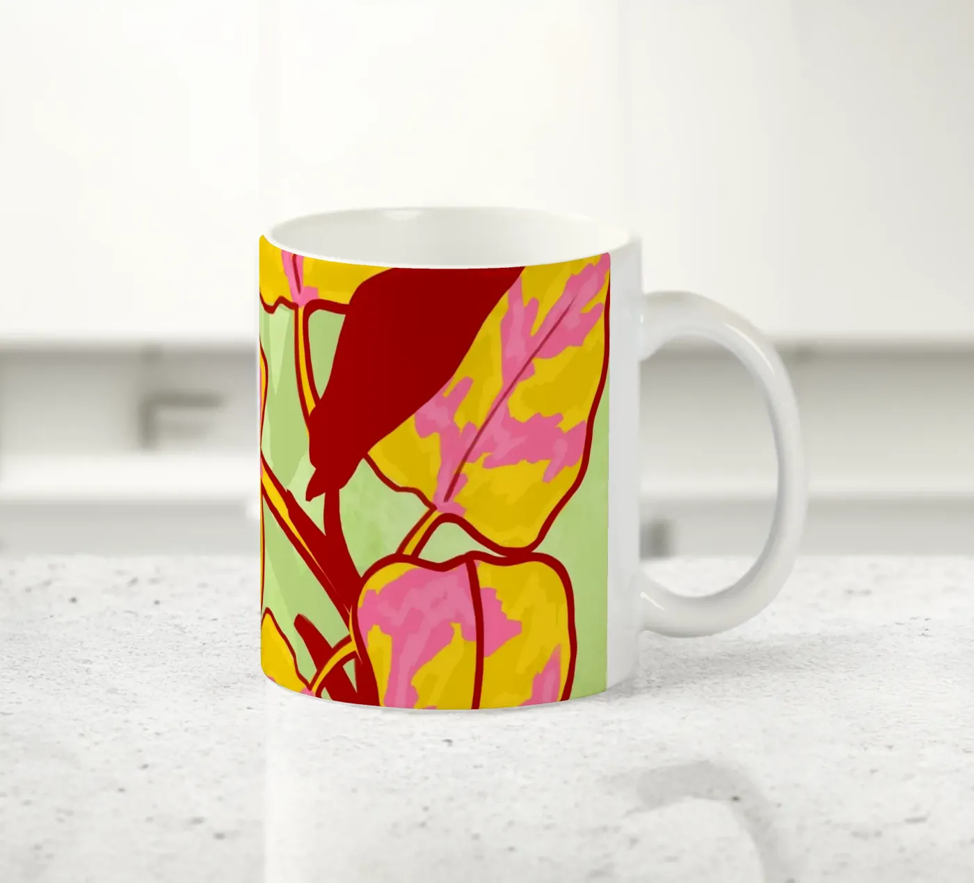Spring Garden ceramic mug by Kintsugi99