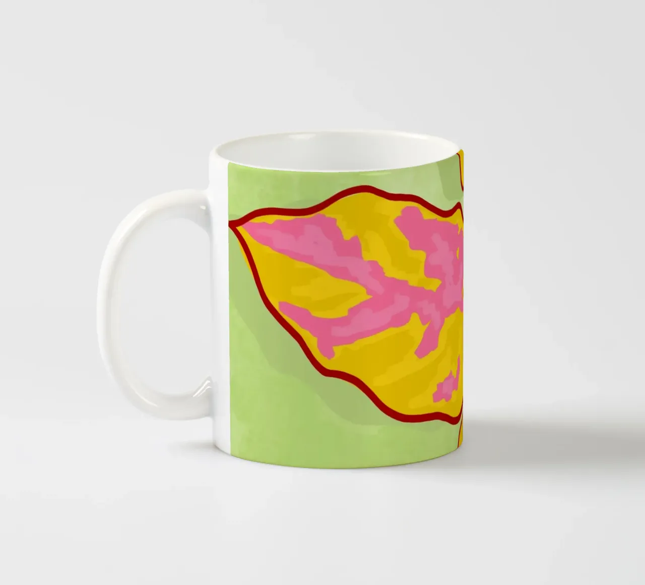 Lentetuin keramische mok van Kintsugi99