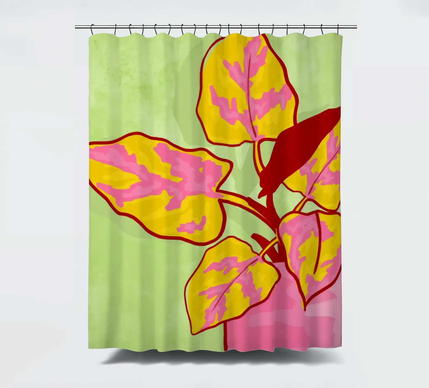 Lentetuin douchegordijn van Kintsugi99
