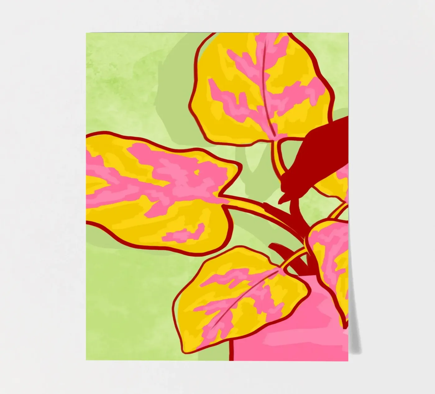 Lentetuin stickervel van Kintsugi99