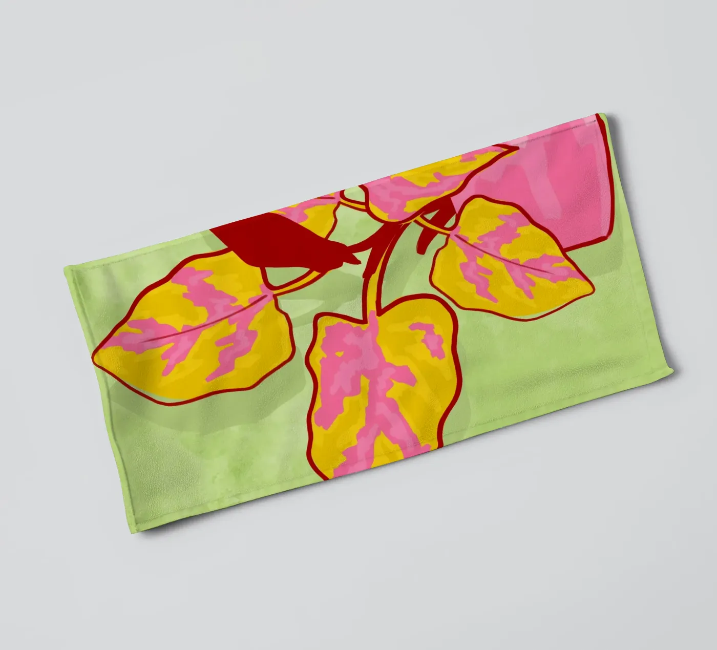 Spring Garden towel by Kintsugi99