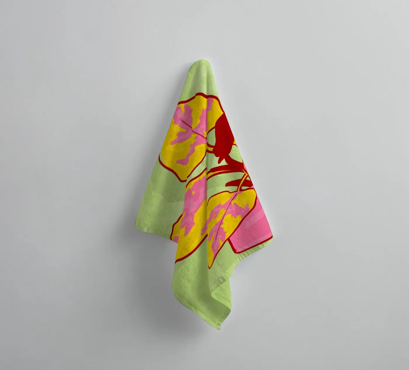 Lentetuin badhanddoek van Kintsugi99
