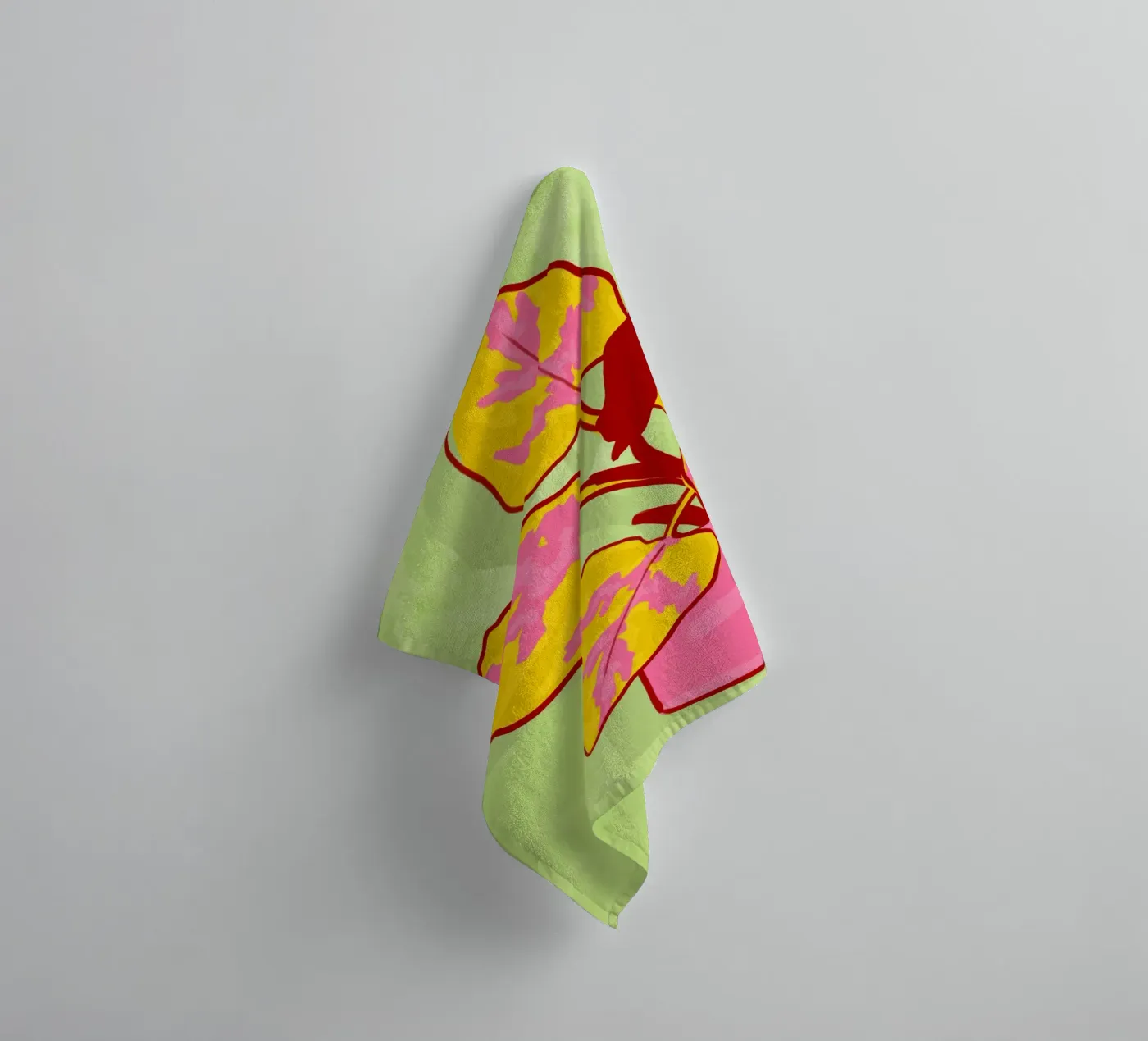 Spring Garden towel by Kintsugi99