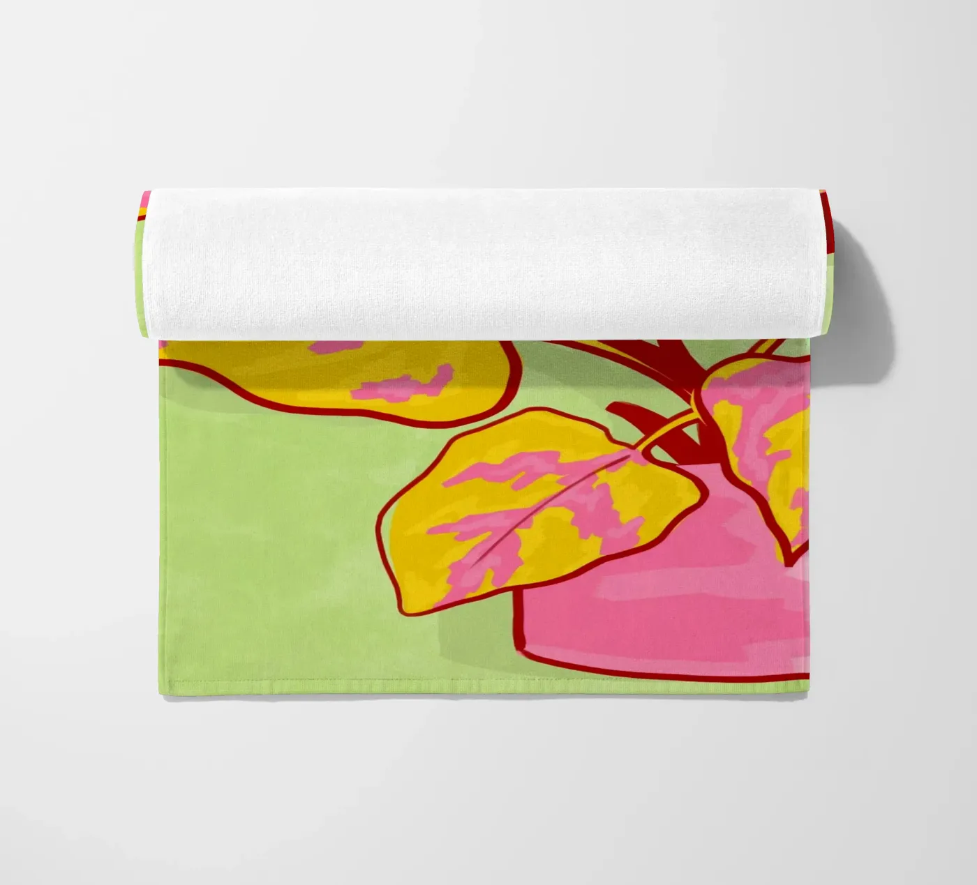 Spring Garden beach towel by Kintsugi99