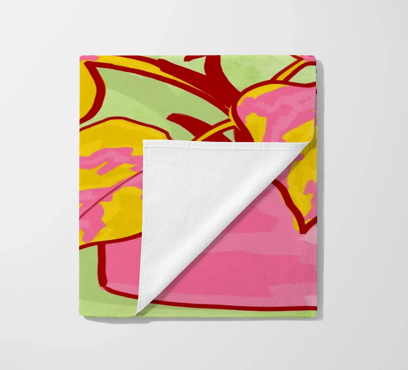 Spring Garden beach towel by Kintsugi99