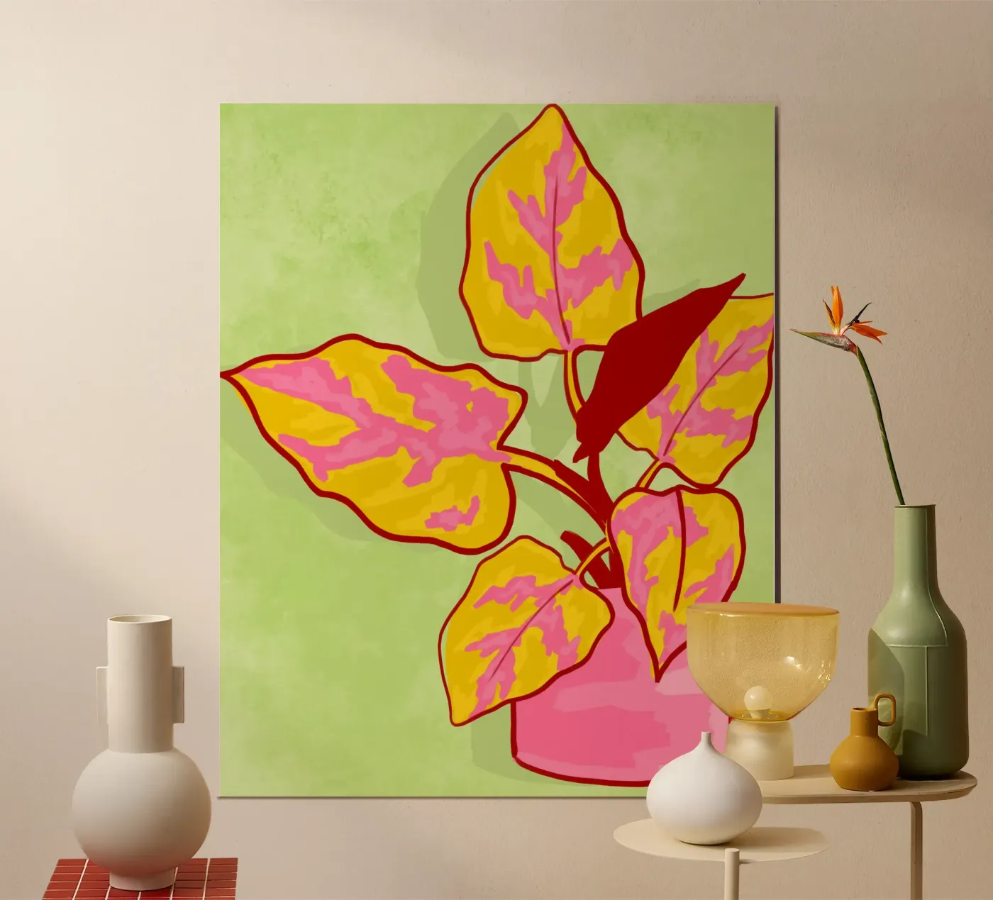 Lentetuin poster van Kintsugi99