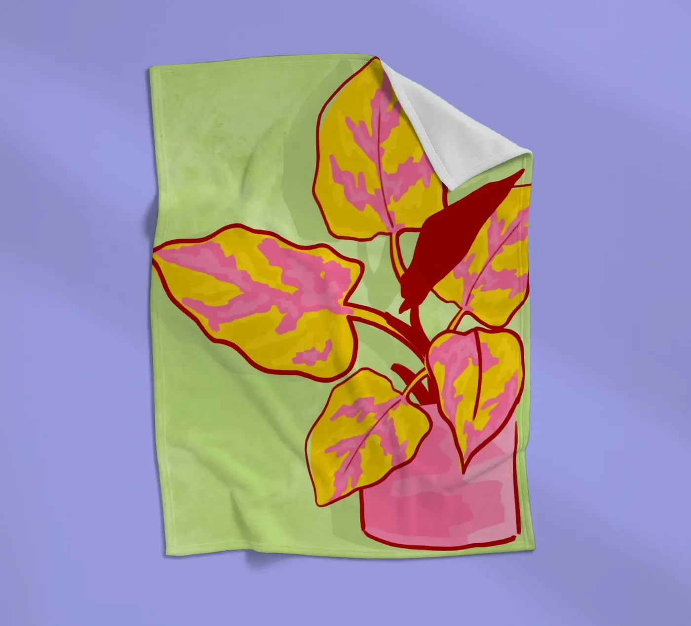 Spring Garden fleece blanket by Kintsugi99