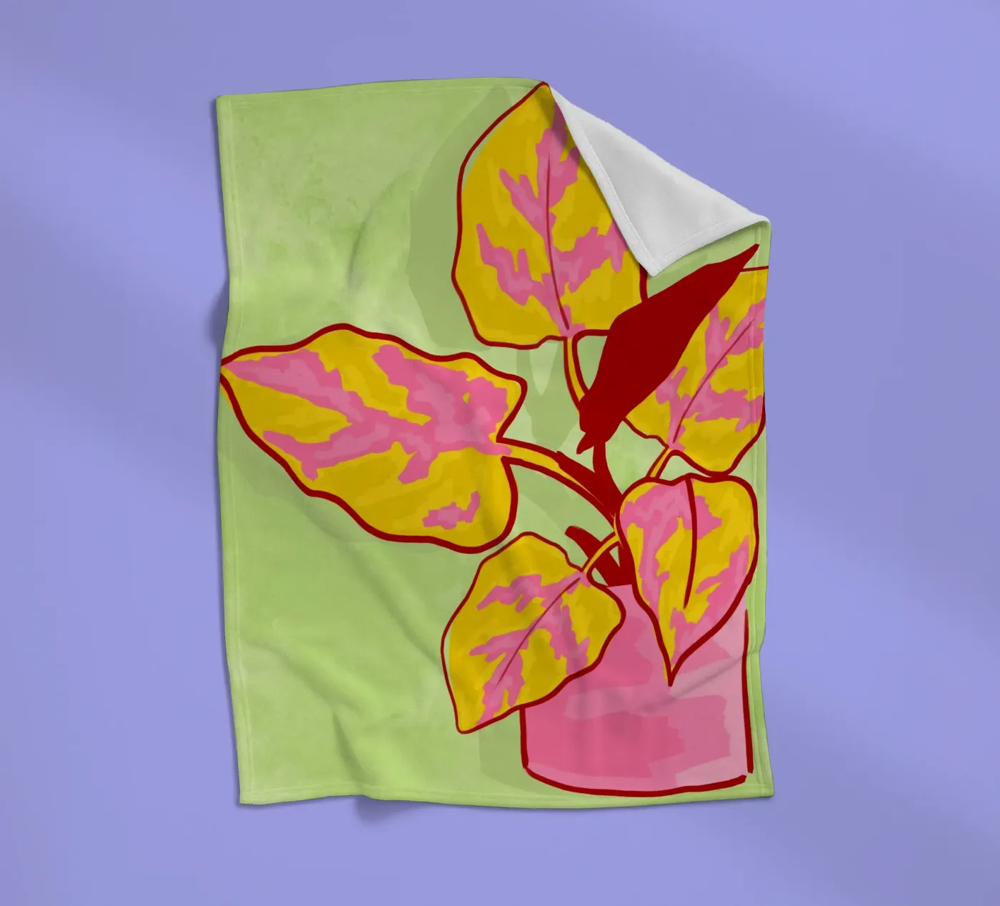Lentetuin fleecedeken van Kintsugi99