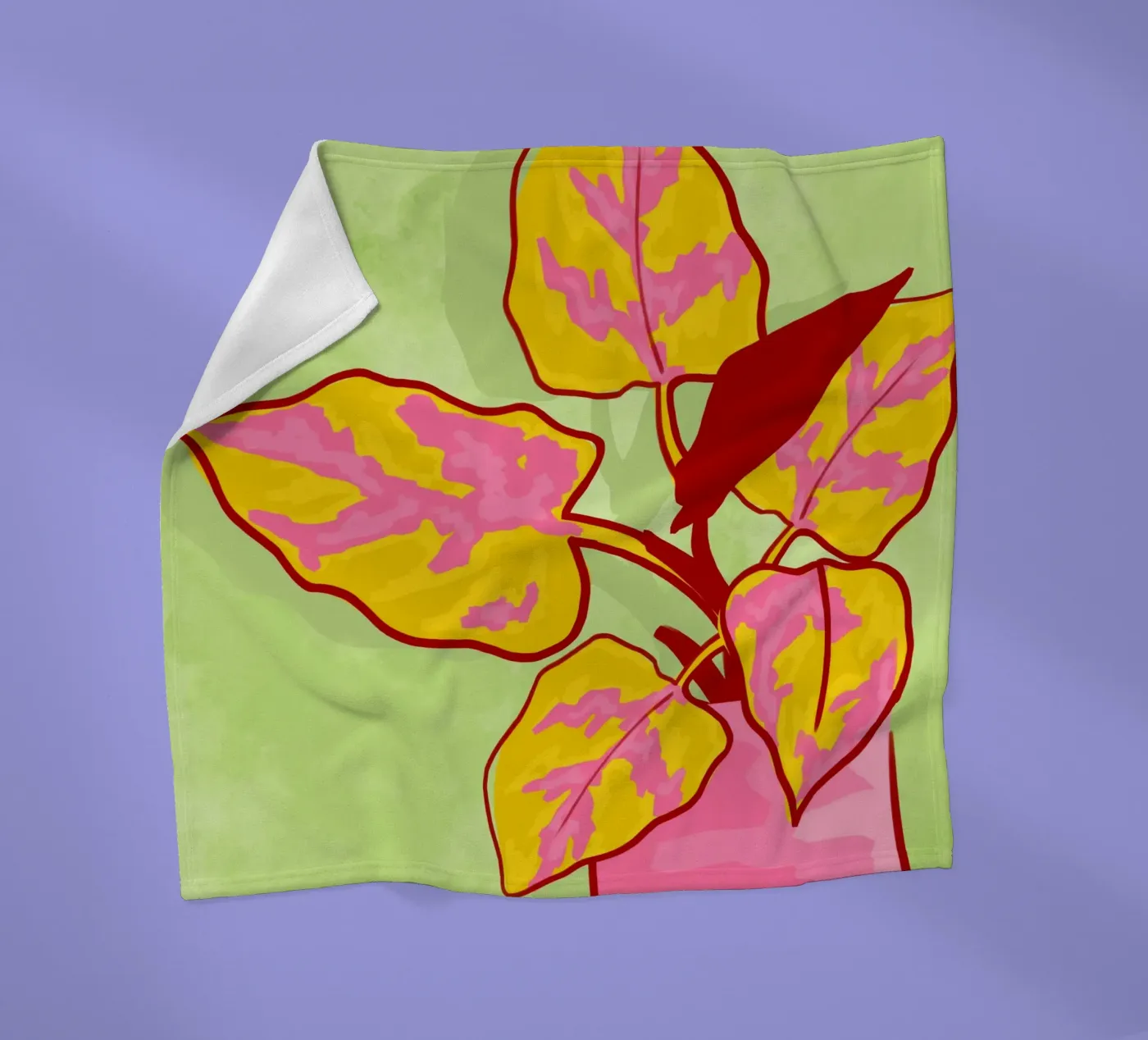 Lentetuin fleecedeken van Kintsugi99