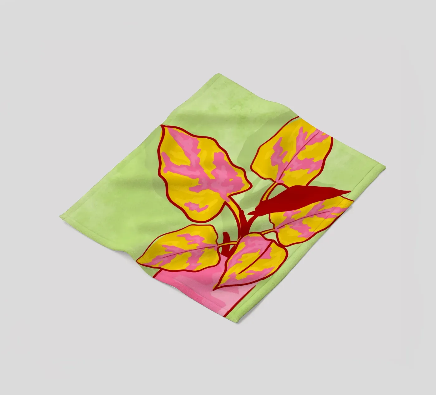 Lentetuin fleecedeken van Kintsugi99