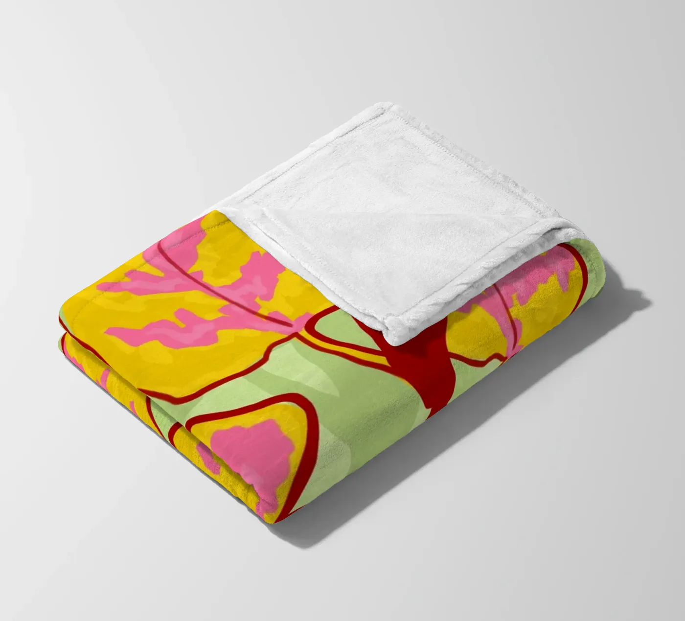 Spring Garden fleece blanket by Kintsugi99