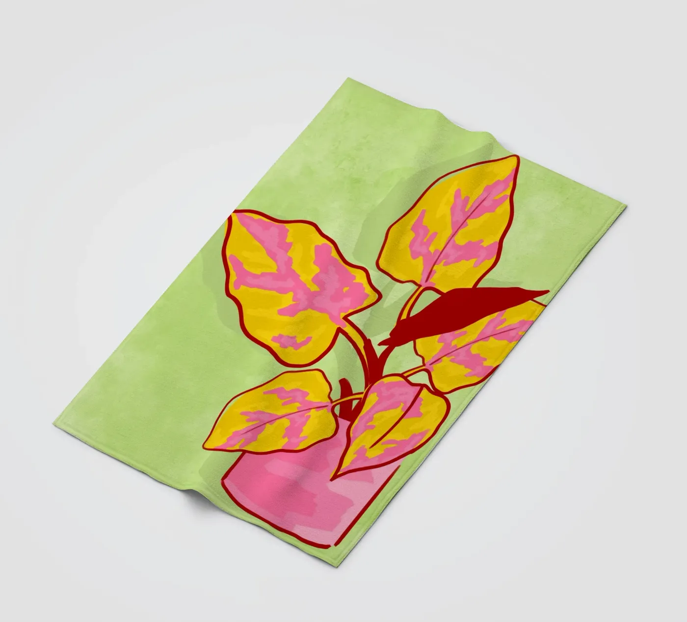 Lentetuin fleecedeken van Kintsugi99
