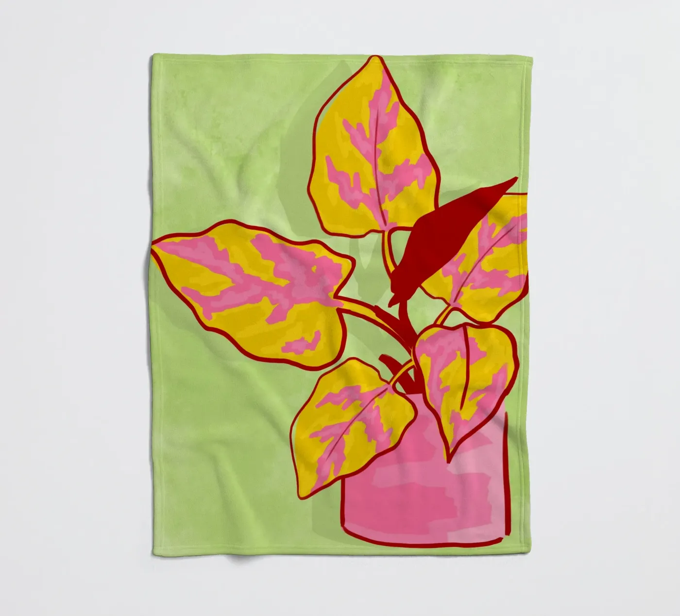 Lentetuin fleecedeken van Kintsugi99