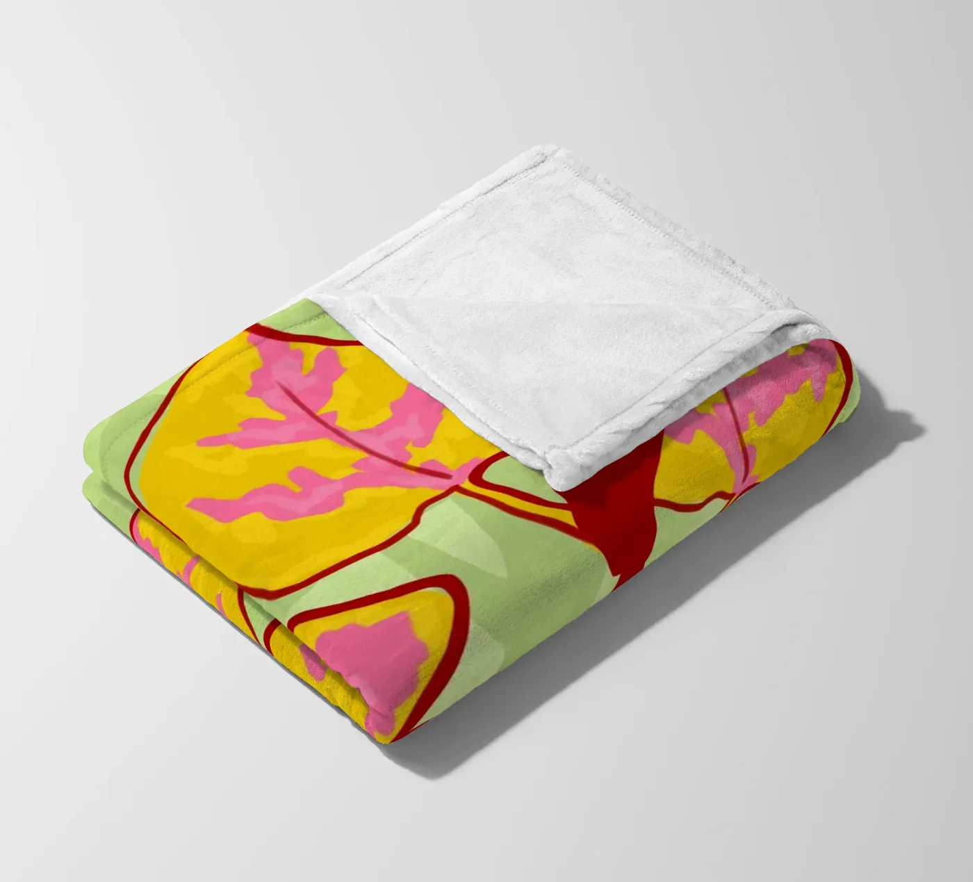 Spring Garden fleece blanket by Kintsugi99
