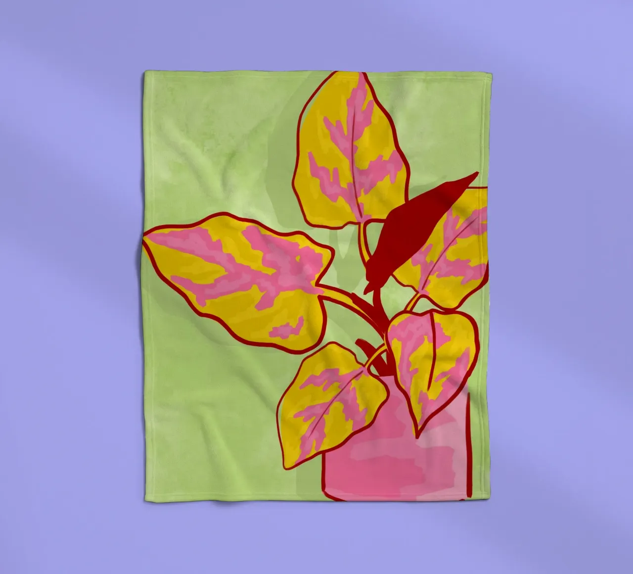 Lentetuin fleecedeken van Kintsugi99