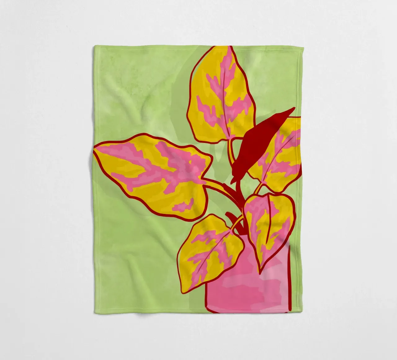 Lentetuin fleecedeken van Kintsugi99