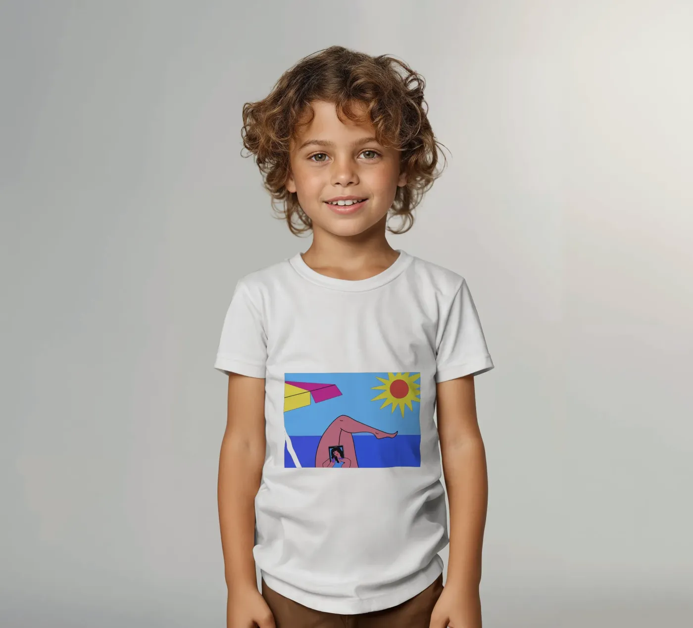 Buzzer t-shirt bambini da Massimo Frascogna