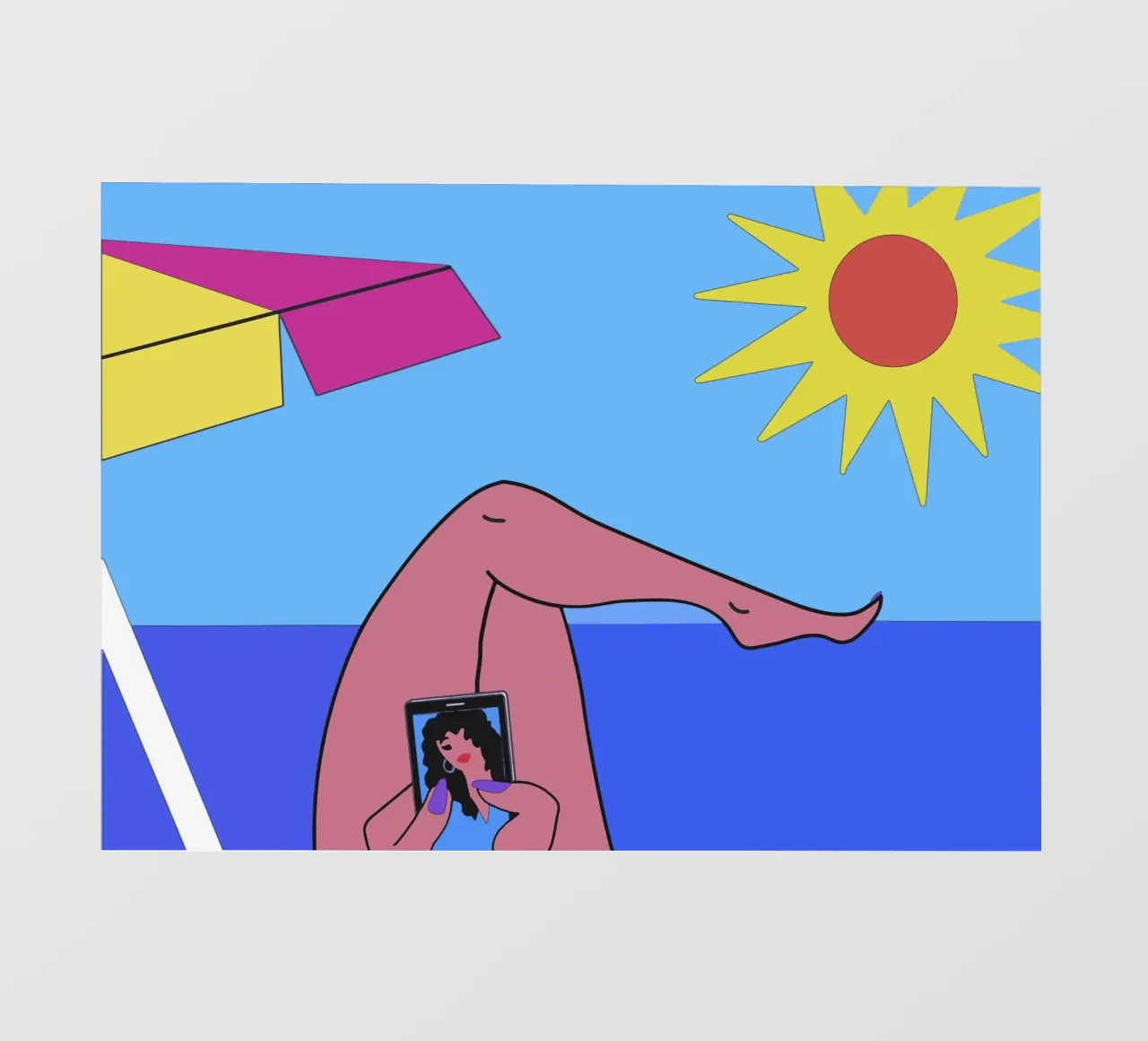 Cicalino pellicola backlit da Massimo Frascogna