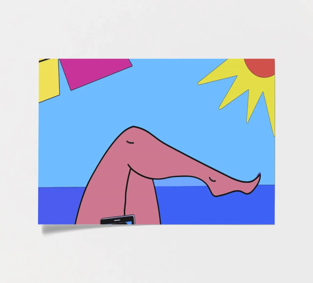 Buzzer sticker sheet by Massimo Frascogna