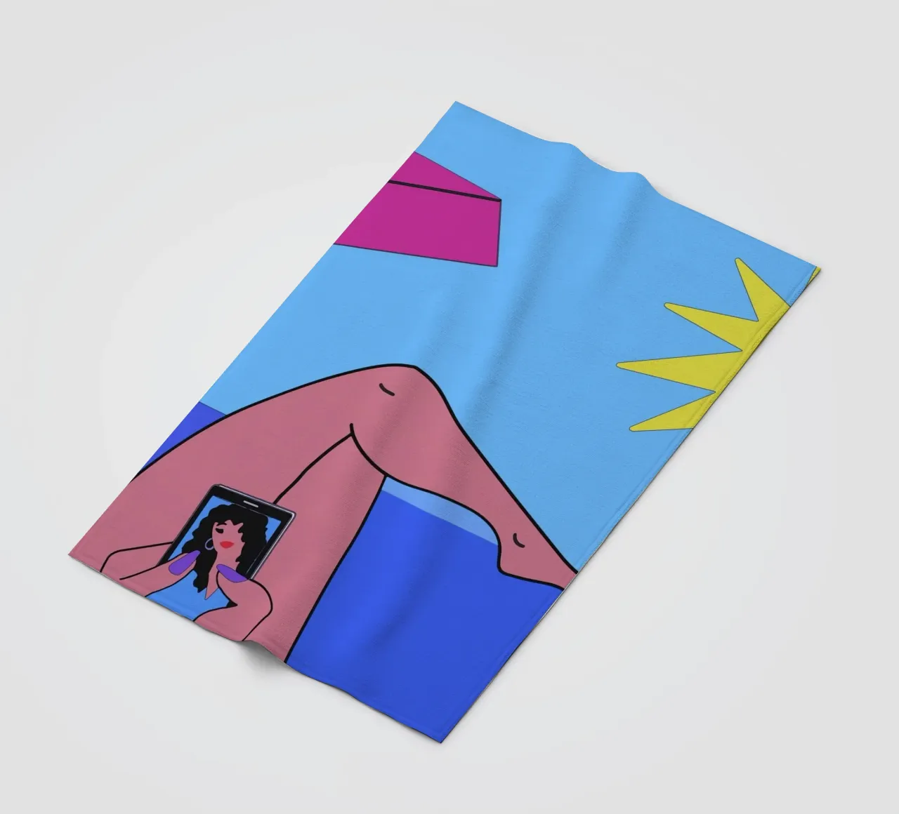 Buzzer Fleecedecke von Massimo Frascogna