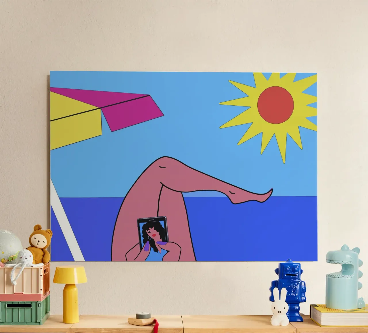 Cicalino alluminio dibond da Massimo Frascogna