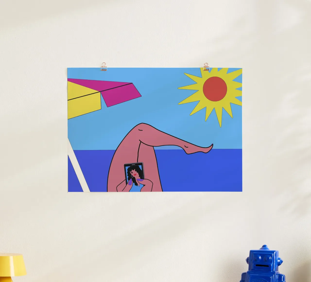 Buzzer poster by Massimo Frascogna