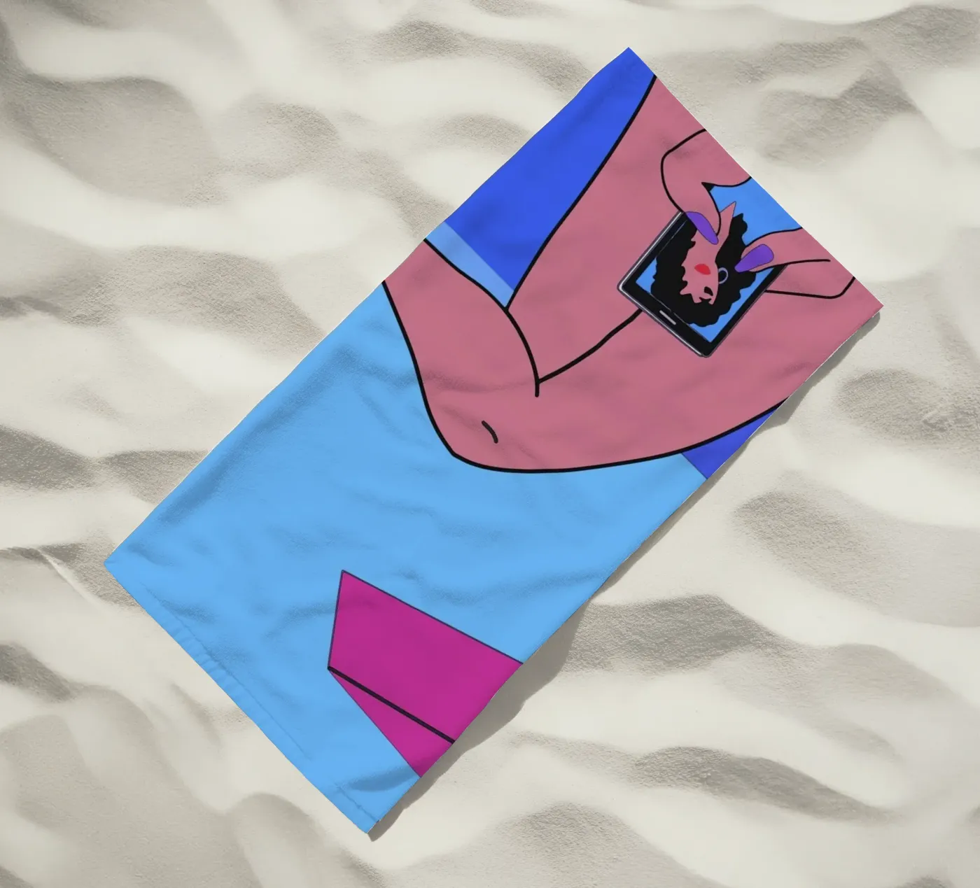 Buzzer serviette de plage de Massimo Frascogna