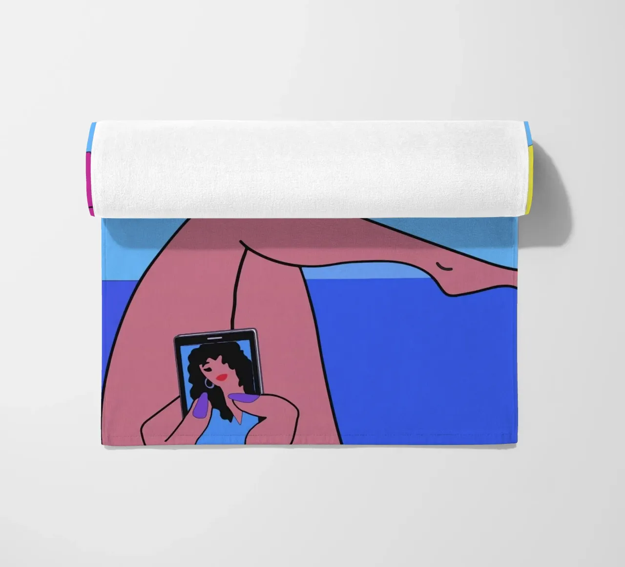 Zoemer strandhanddoek van Massimo Frascogna