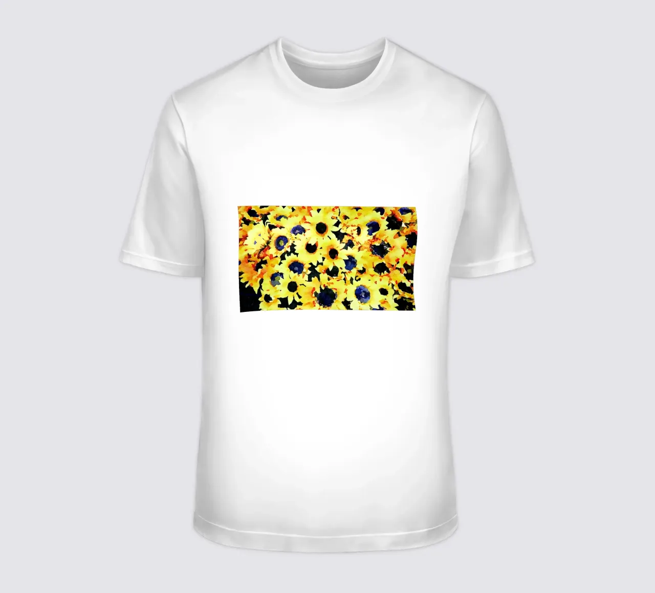 Sunflowers t-shirt by Massimo Frascogna