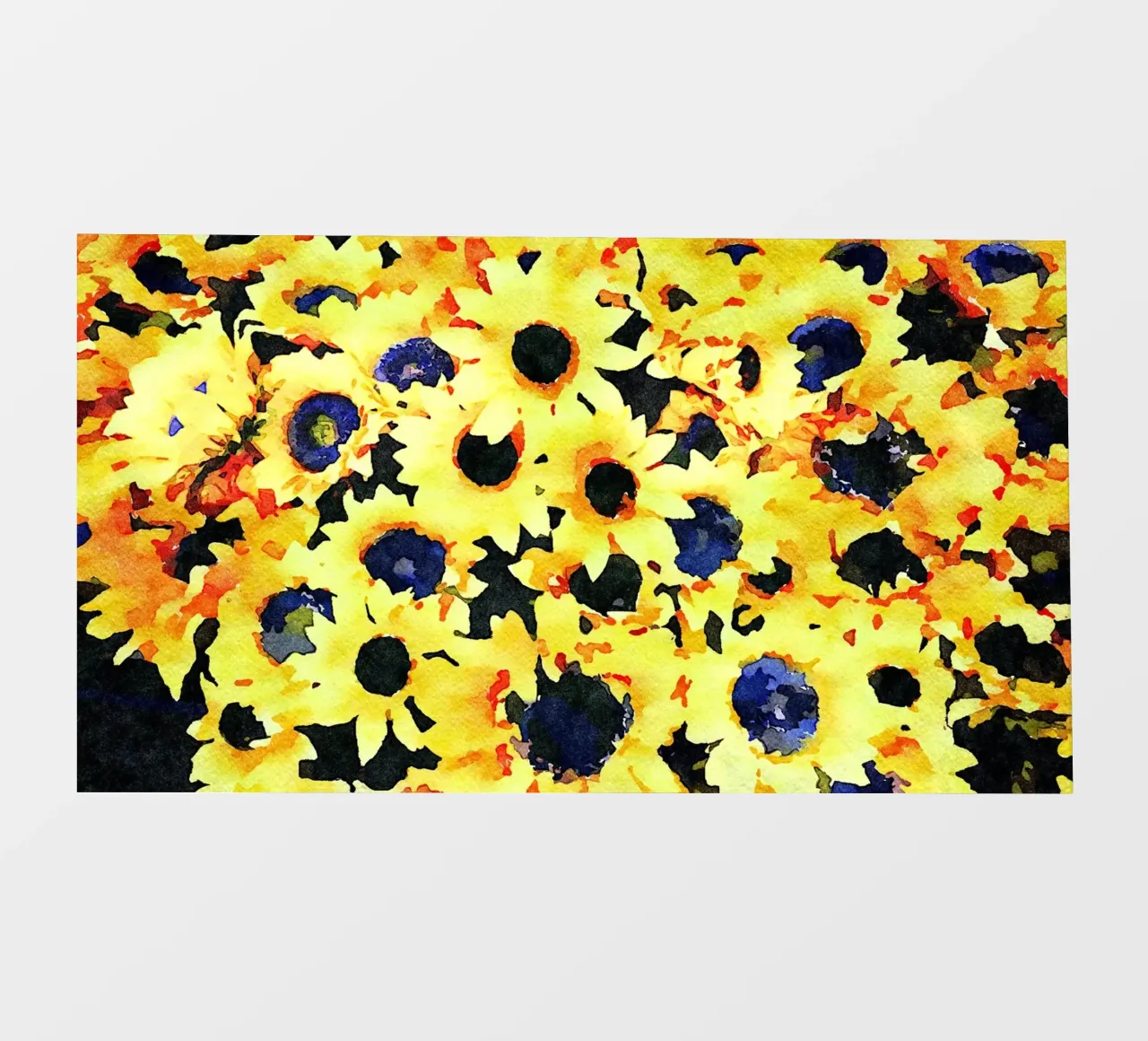 Girasoli telo in pvc da Massimo Frascogna