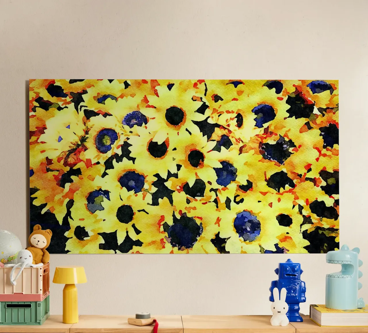 Girasoli alluminio dibond da Massimo Frascogna