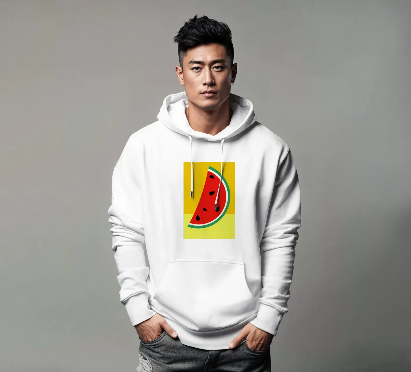 Melon Slice hoodie van Rosi Feist