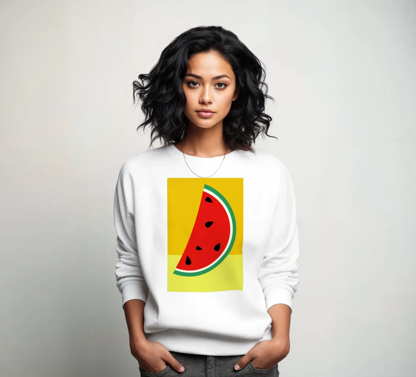 Melon Slice Sweatshirt von Rosi Feist