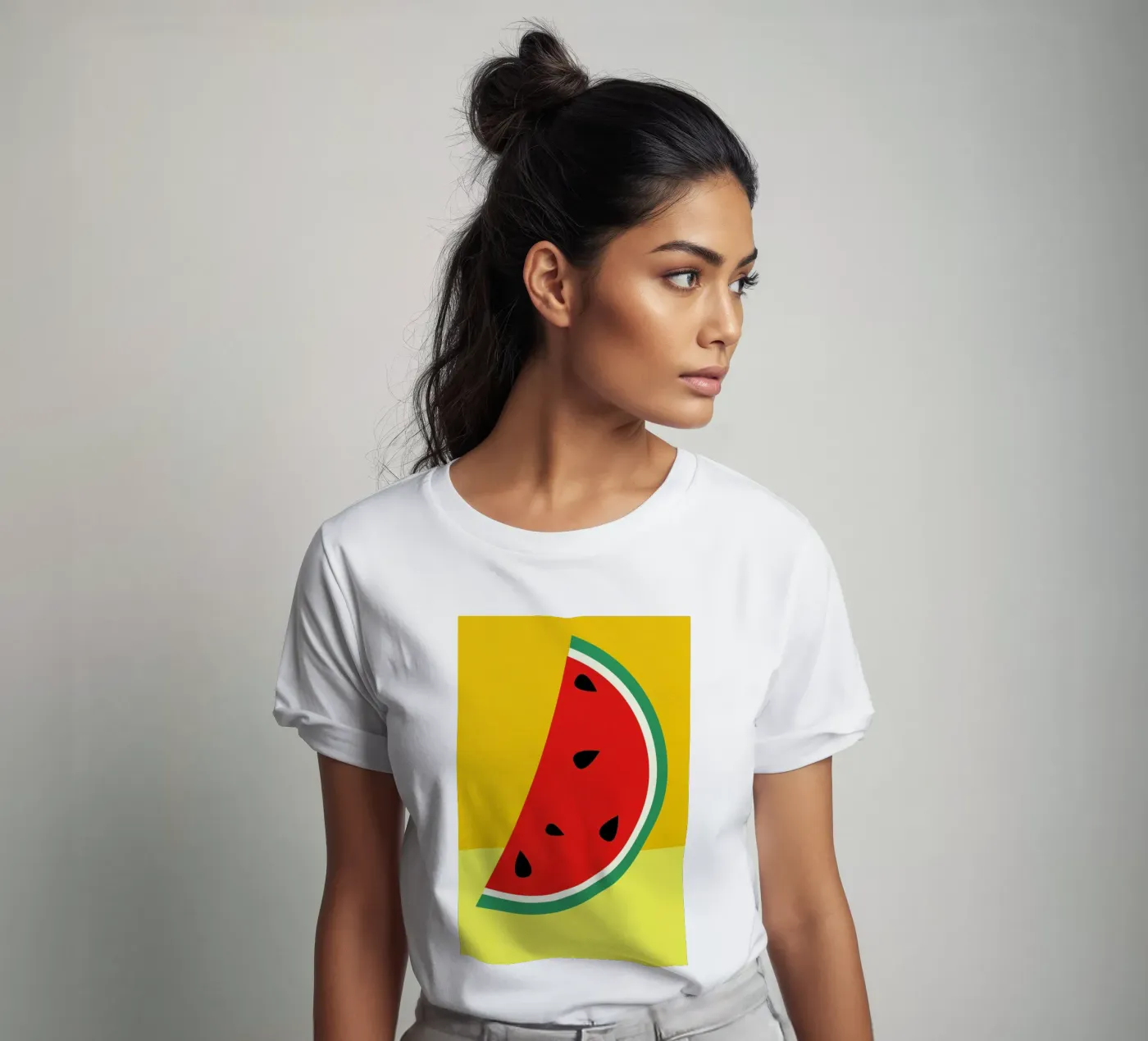 Melon Slice t-shirt van Rosi Feist