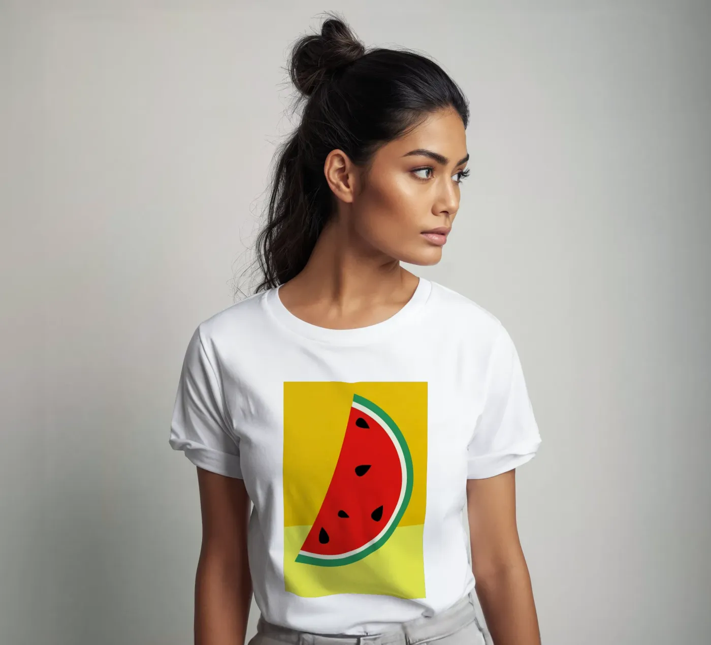 Melon Slice t-shirt van Rosi Feist