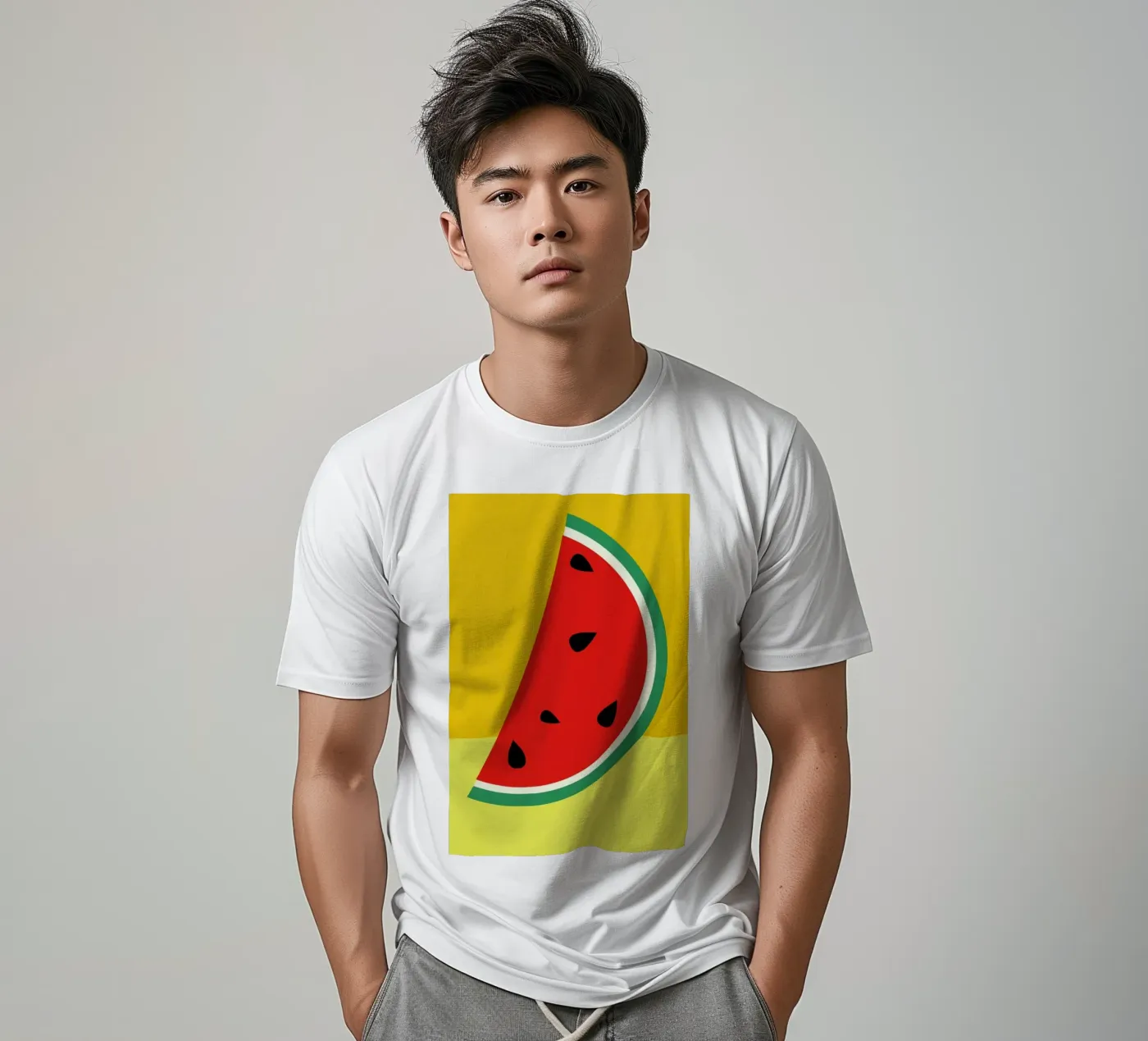 Melon Slice t-shirt van Rosi Feist