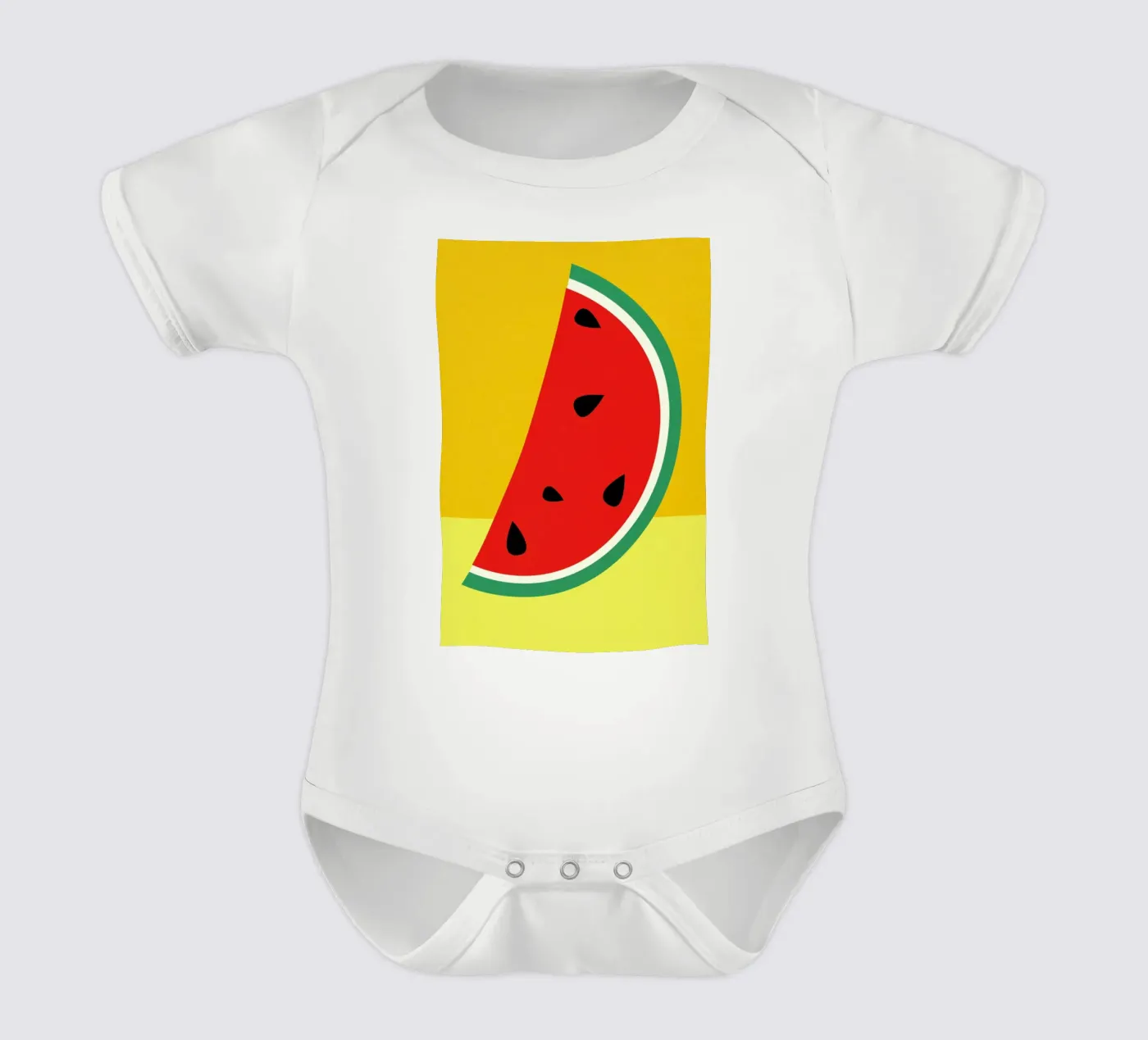 Melon Slice Kurzarm Babybody von Rosi Feist