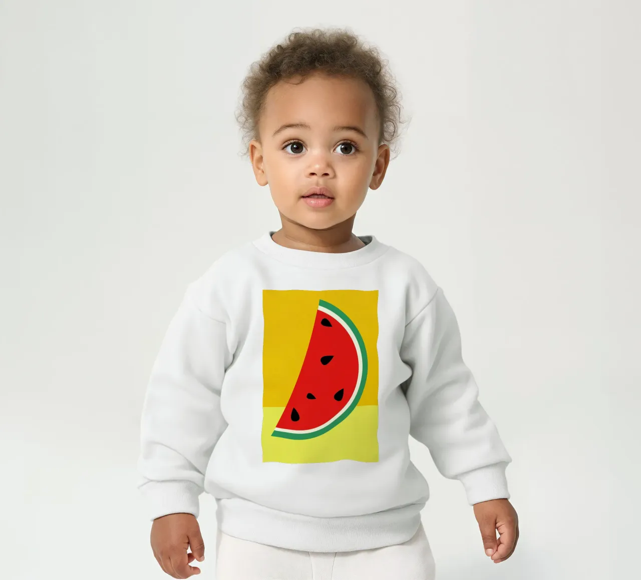 Melon Slice felpa neonato da Rosi Feist