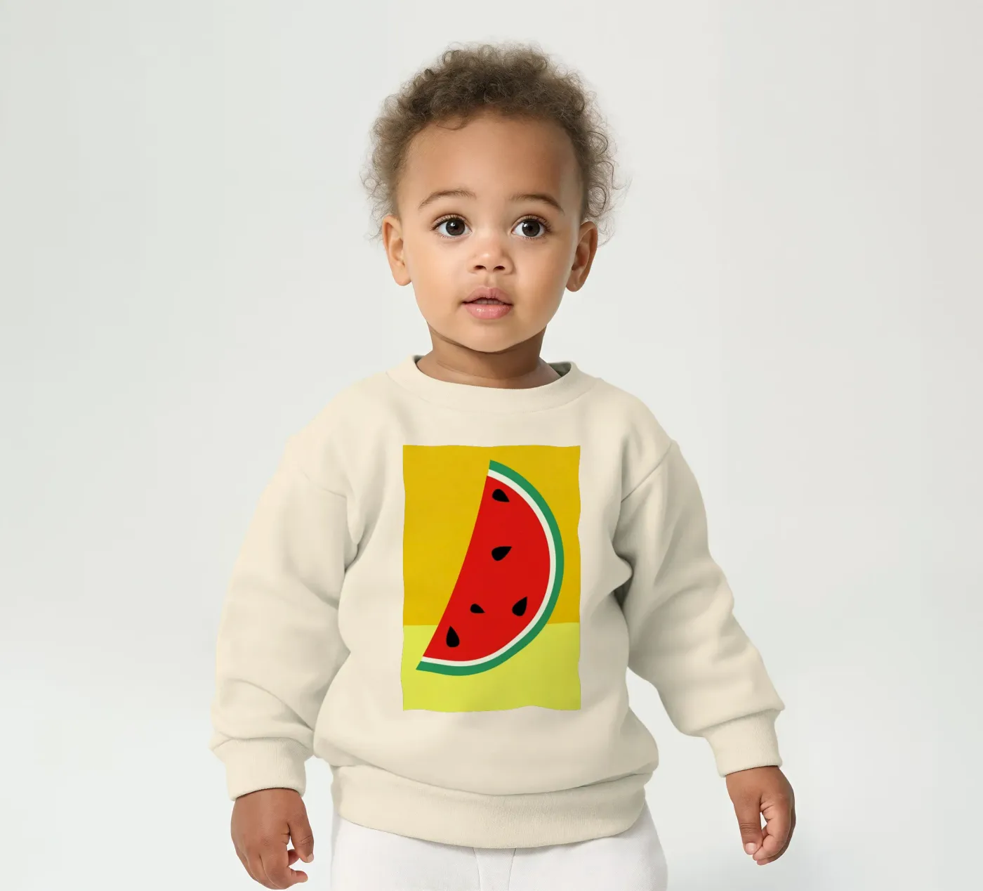 Melon Slice felpa neonato da Rosi Feist