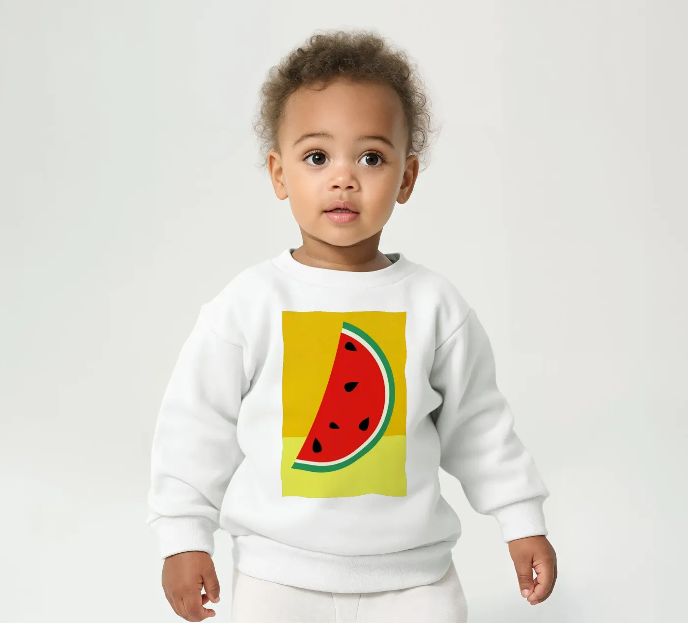 Melon Slice felpa neonato da Rosi Feist