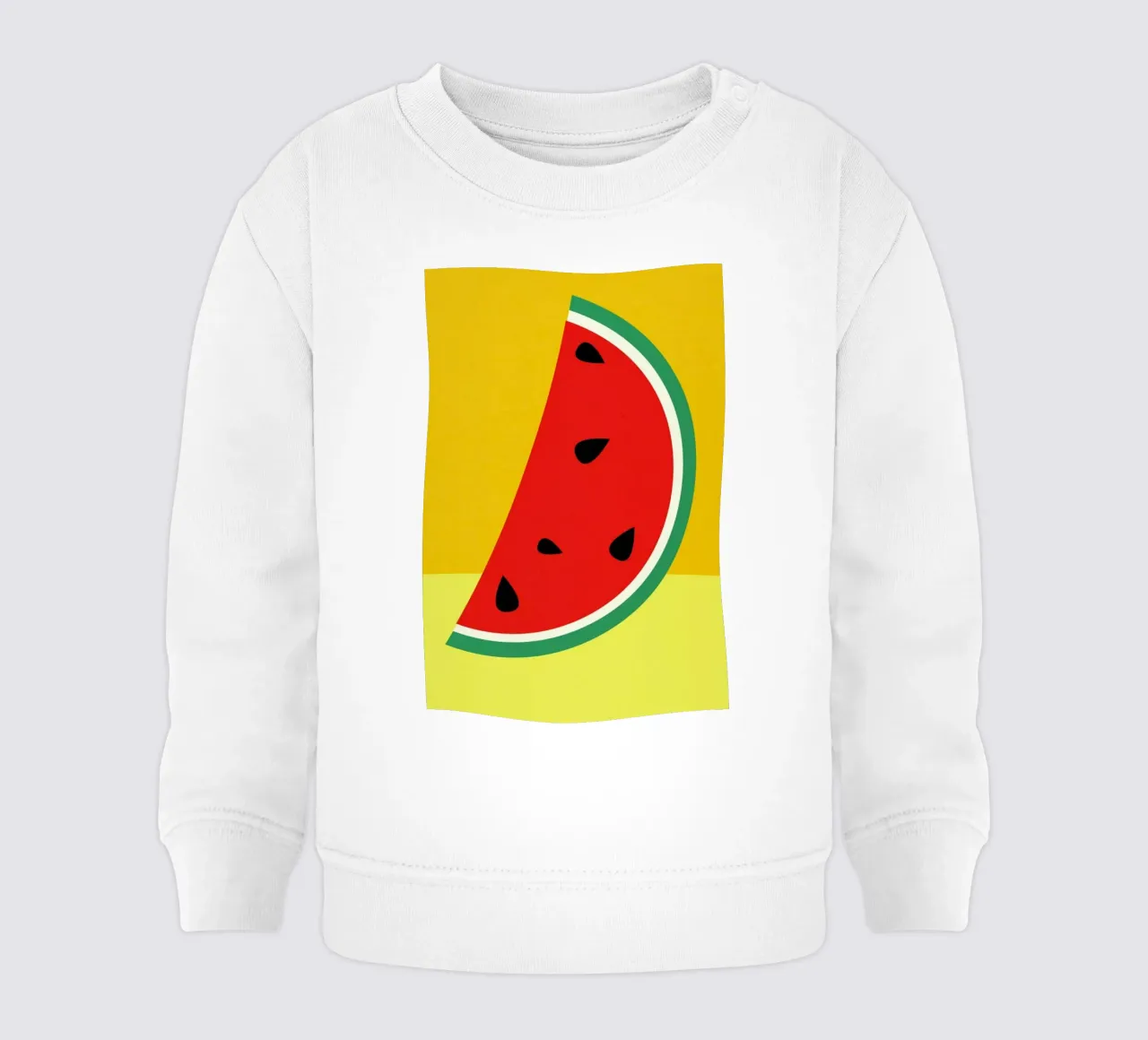 Melon Slice felpa neonato da Rosi Feist