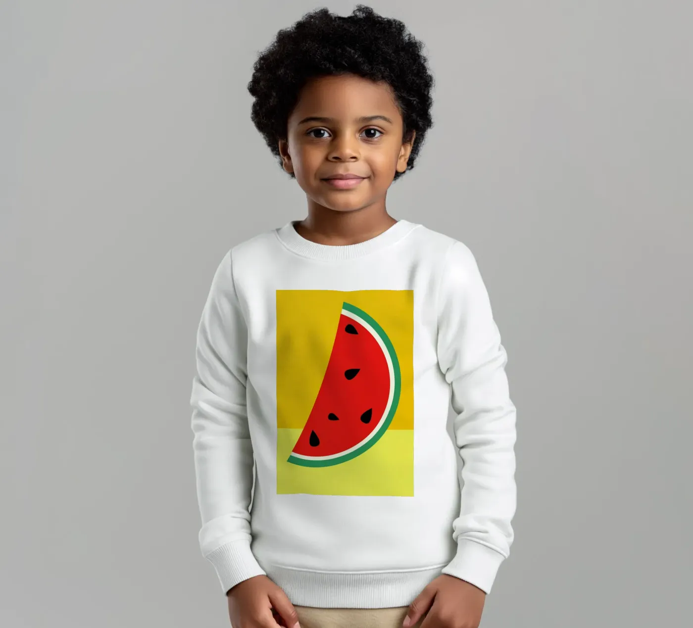 Melon Slice kinder sweatshirt van Rosi Feist