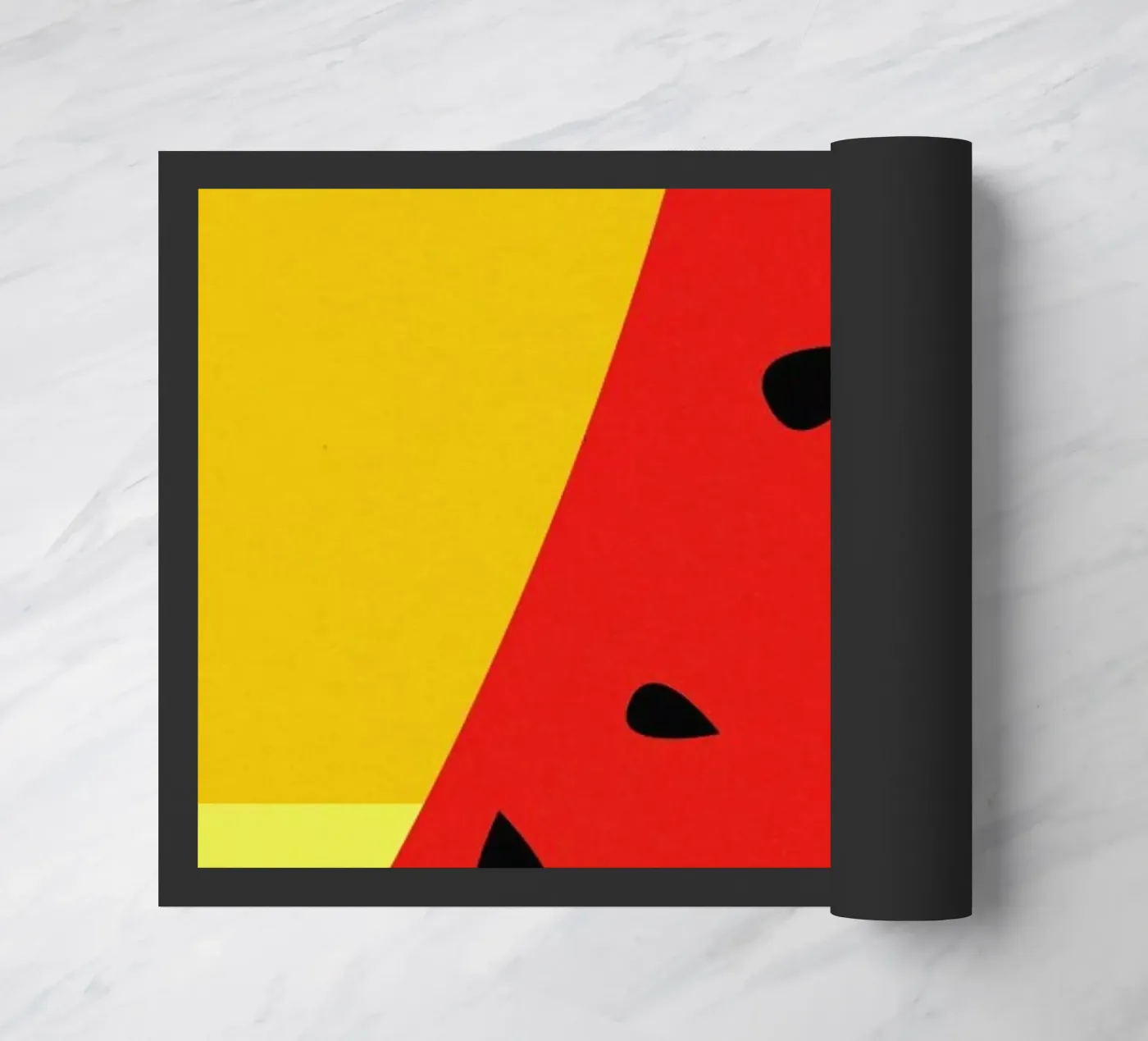 Melon Slice Fußmatte von Rosi Feist