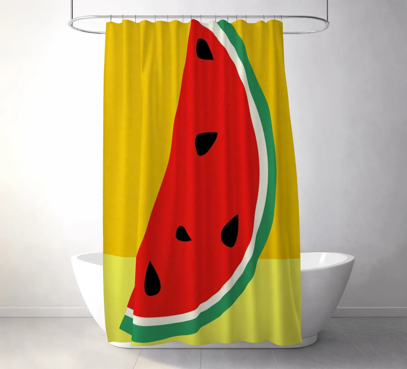 Melon Slice Duschvorhang von Rosi Feist