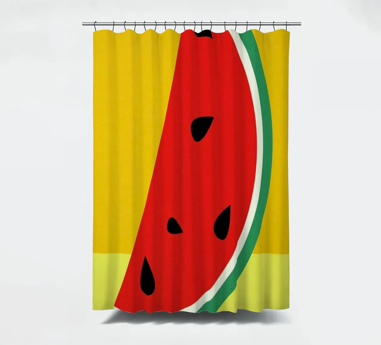 Melon Slice Duschvorhang von Rosi Feist