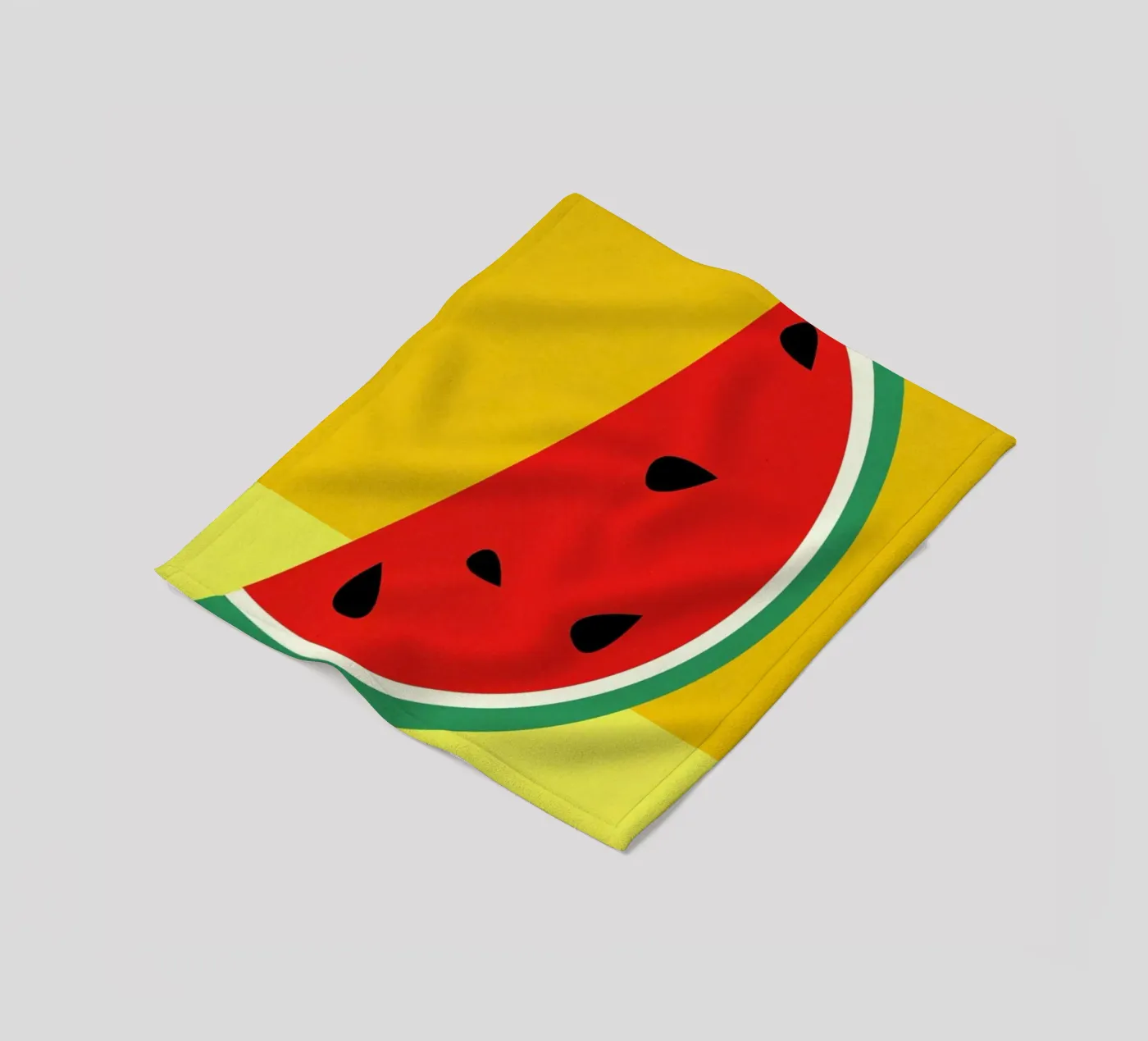 Melon Slice plaid polaire de Rosi Feist