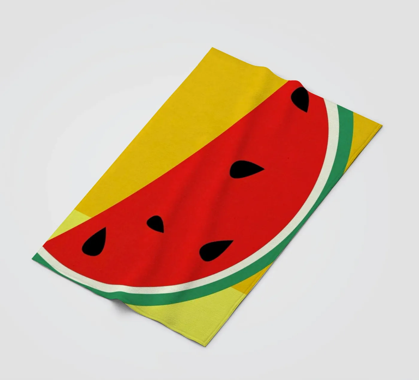 Melon Slice plaid polaire de Rosi Feist